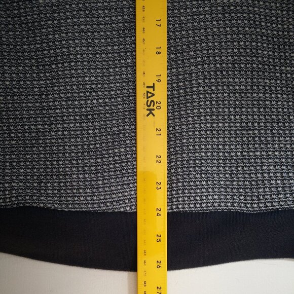 Old Navy Ladies Size XL Navy & White Waffle Pattern Pullover Hoodie - Picture 12 of 12